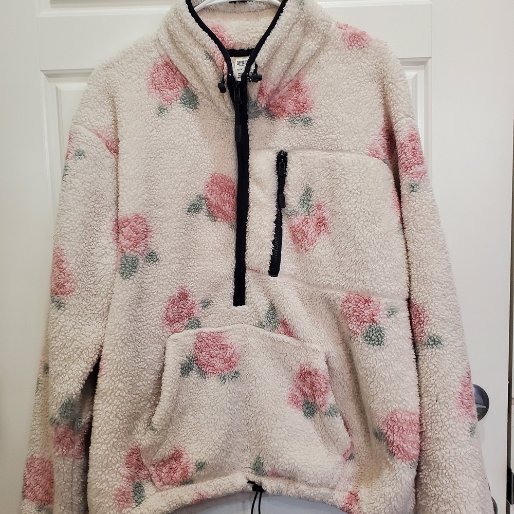 PINK Victoria's Secret Sherpa Pullover
